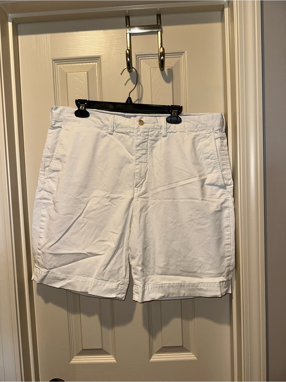 Polo by Ralph Lauren White Chino Shorts Stretch Classic Fit
